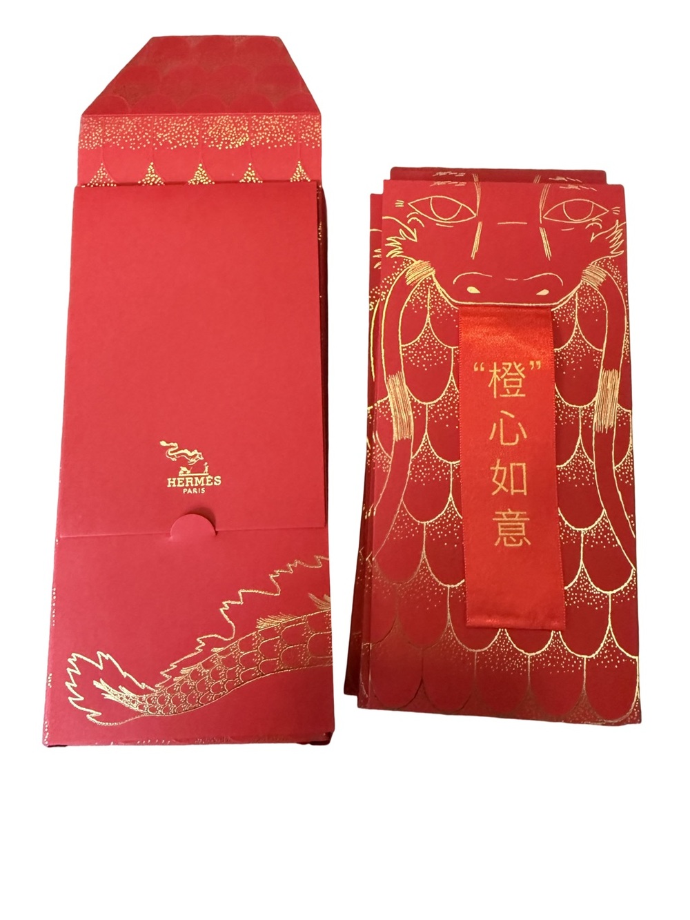 Hermes Chinese New Year Red Envelopes (Pack of 10)